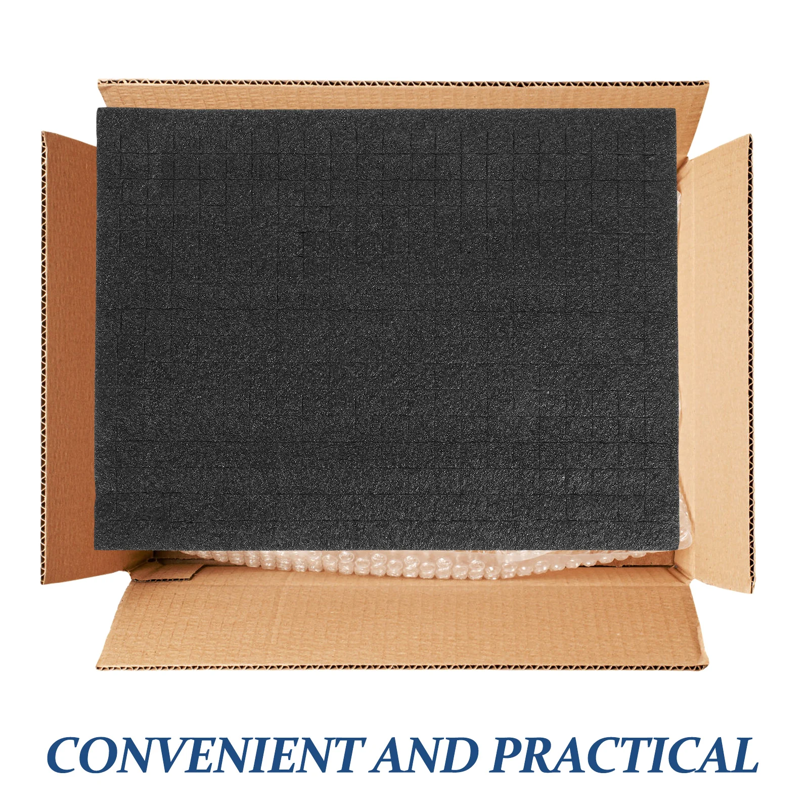 Black Foam Storage Box 33x25x2cm Pearl Cotton Foam Padding Soft Cushioning Protective Insert for Shipping Packing
Black Foam Storage Box 33x25x2cm Pearl Cotton Foam Padding Soft Cushioning Protective Insert for Shipping Packing