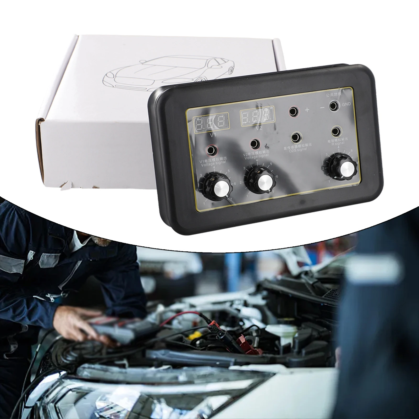 1Set Car Sensor Simulator MNB-3 Vehicle Sensor Simulator Tester Car Signal Generator Simulator Repair Tool For Mechanician
1Set Car Sensor Simulator MNB-3 Vehicle Sensor Simulator Tester Car Signal Generator Simulator Repair Tool For Mechanician