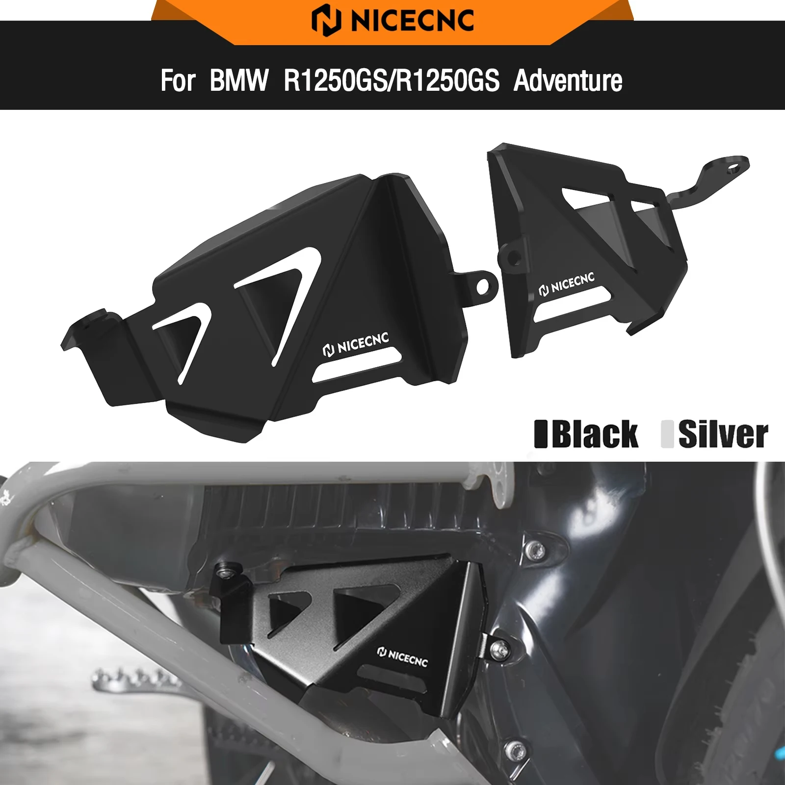 For BMW R1250GS GSA Oxygen Sensor Guard R1250GS R1250 GS 2018-2023 R1250GS Adventure 2019-2024 R1250R R1250RS R1250RT 2018-2024