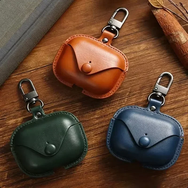 Protective Cover for Apple Airpods 3 2 1 Charging Leather Bluetooth Wireless Earphone Case for AirPods Pro 2 Case with Hook 2025
Protective Cover for Apple Airpods 3 2 1 Charging Leather Bluetooth Wireless Earphone Case for AirPods Pro 2 Case with Hook 2025