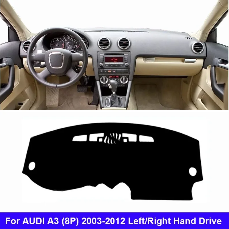 Car Inner Dashboard Cover Dash Mat Carpet For Audi A3 8P 2003 - 2012 LHD RHD 2 Layers Sunshade 2006 2007 2008 2009 2010 2011
Car Inner Dashboard Cover Dash Mat Carpet For Audi A3 8P 2003 - 2012 LHD RHD 2 Layers Sunshade 2006 2007 2008 2009 2010 2011