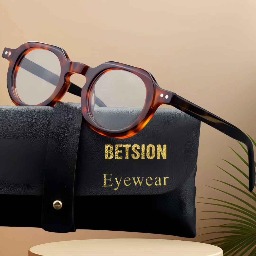 BETSION Retro Acetate Eyeglass Frames Small round Trendy Spectacles for Men And Women Daily Street Fashion Eyewear #56071
BETSION Retro Acetate Eyeglass Frames Small round Trendy Spectacles for Men And Women Daily Street Fashion Eyewear #56071