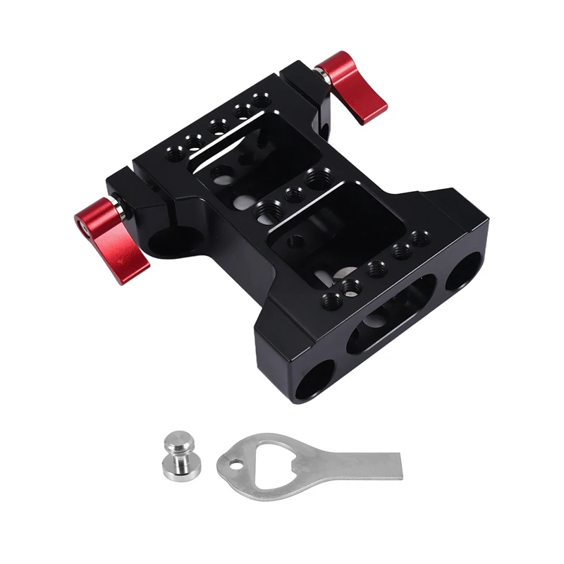 Hot-Multifunction Camera Base Plate With 15Mm Rod Rail Clamp For Dslr Camera Shoulder Rig Support Accessories
Hot-Multifunction Camera Base Plate With 15Mm Rod Rail Clamp For Dslr Camera Shoulder Rig Support Accessories