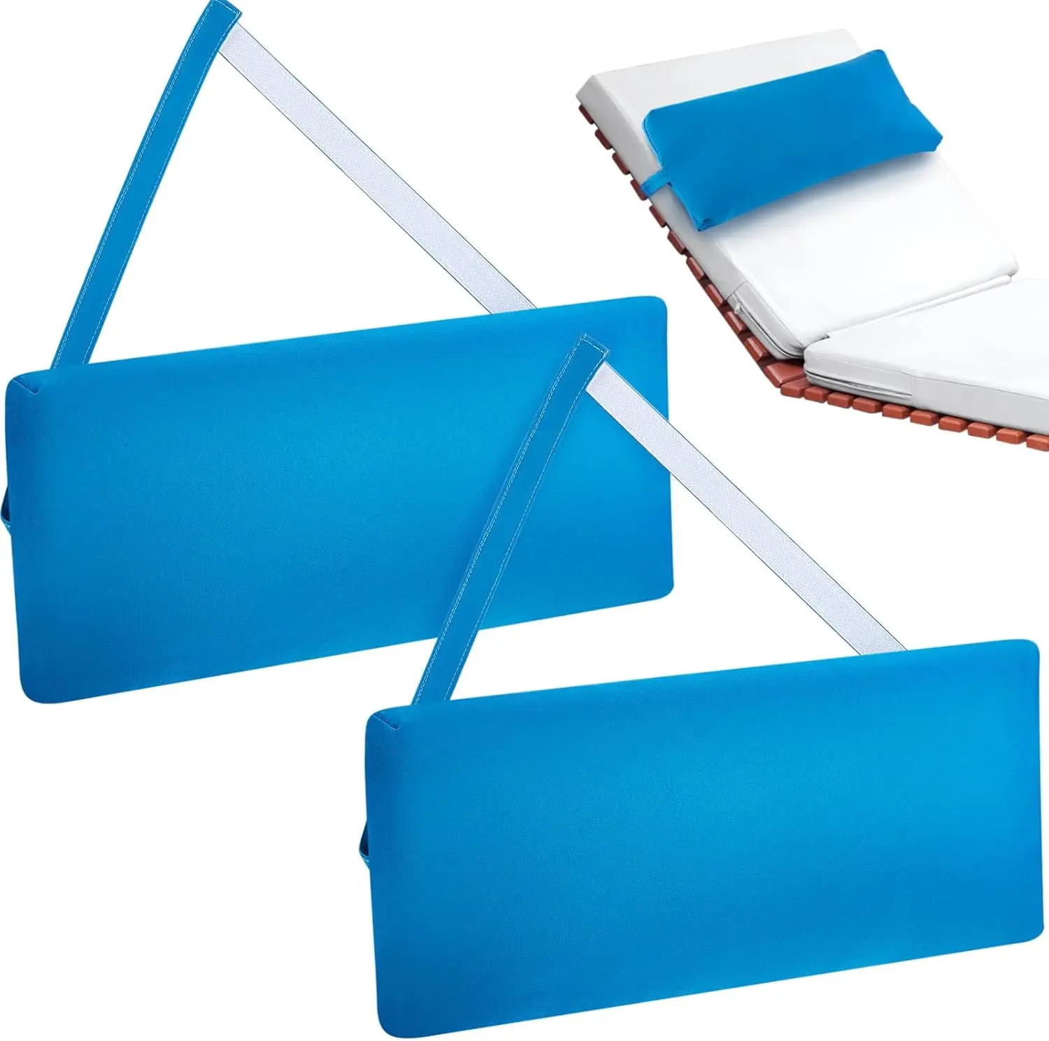 2 Pcs Headrest Pillow Pool Furniture Lounge Chair Pillows Patio Furniture With Adjustable Elastic Tape Band Head Support For
2 Pcs Headrest Pillow Pool Furniture Lounge Chair Pillows Patio Furniture With Adjustable Elastic Tape Band Head Support For