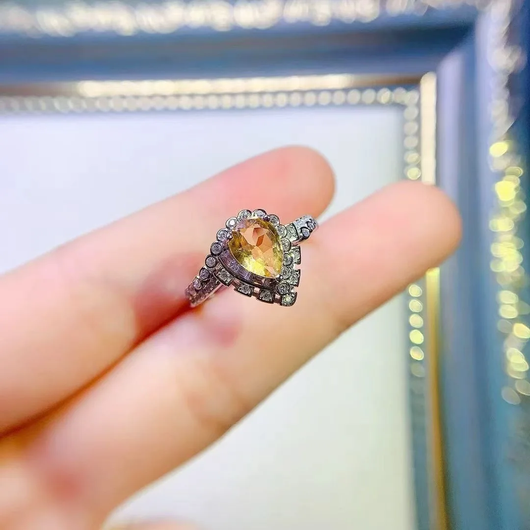 KJJEAXCMY High End Women's Ring Natural Citrine S925 Silver with Electroplating Boasting High Clarity Full Brilliance Gift
KJJEAXCMY High End Women's Ring Natural Citrine S925 Silver with Electroplating Boasting High Clarity Full Brilliance Gift