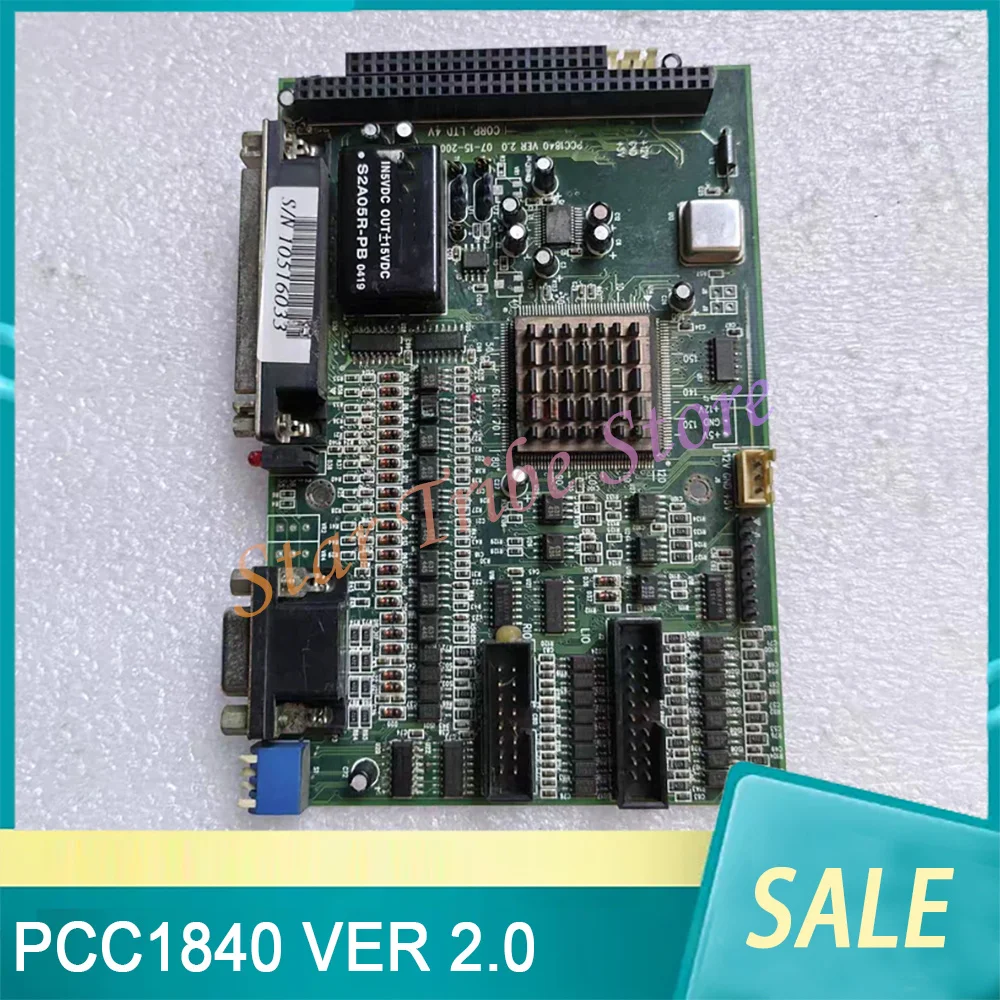 PCC1840 VER 2.0 Industrial Motherboard Works Perfectly
PCC1840 VER 2.0 Industrial Motherboard Works Perfectly