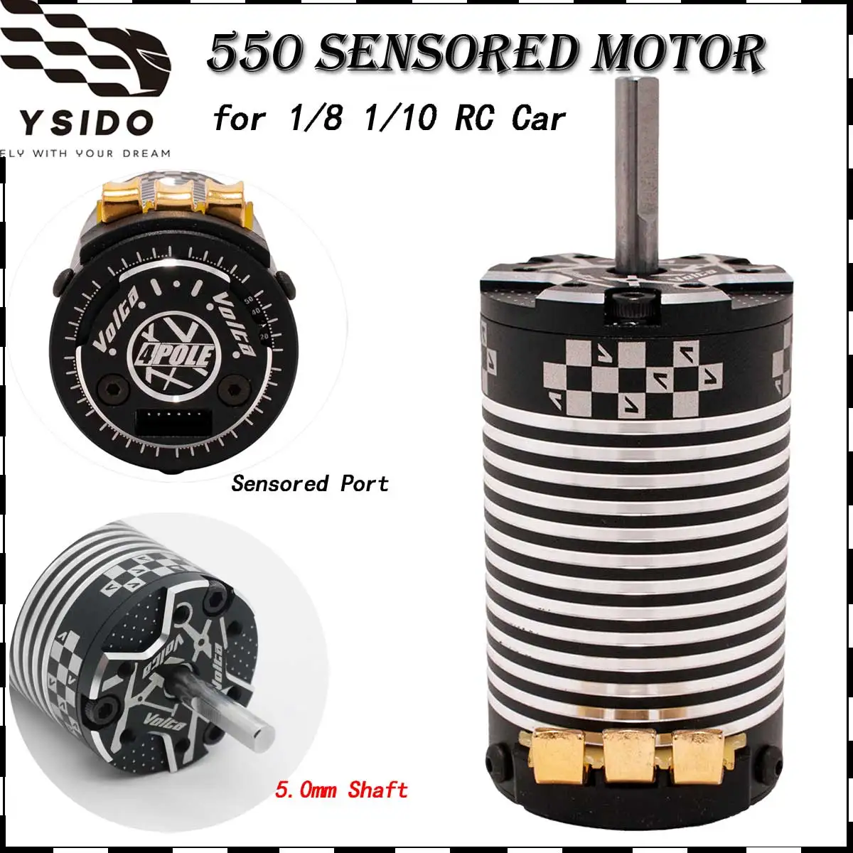 550 6000 кВ сенсорный бесщеточный двигатель для Traxxas Axial HSP Tamiya HPI RedCat 1/10 Monster Truck Buggy внедорожник
550 6000 кВ сенсорный бесщеточный двигатель для Traxxas Axial HSP Tamiya HPI RedCat 1/10 Monster Truck Buggy внедорожник