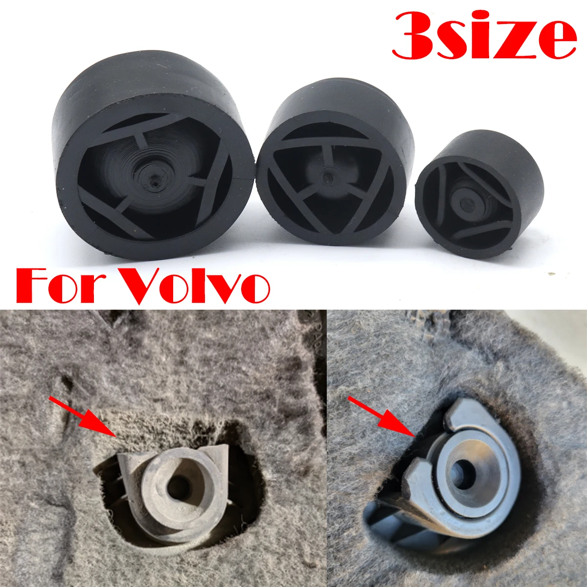 3Size Engine Rubber Mounting Bush for Volvo XC90 I XC60 XC70 V50 Under Guard Plate Clip Grommet Support Bungs Black Car Parts
3Size Engine Rubber Mounting Bush for Volvo XC90 I XC60 XC70 V50 Under Guard Plate Clip Grommet Support Bungs Black Car Parts