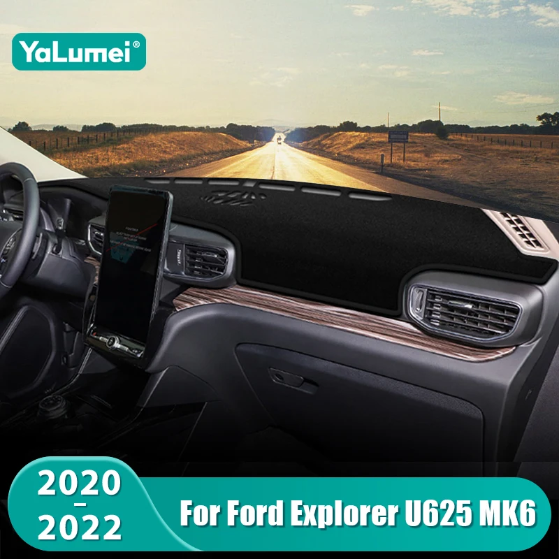Для Ford Explorer U625 MK6 2020 2021 2022, коврик для приборной панели автомобиля, солнцезащитный козырек, нескользящий чехол, аксессуары
Для Ford Explorer U625 MK6 2020 2021 2022, коврик для приборной панели автомобиля, солнцезащитный козырек, нескользящий чехол, аксессуары