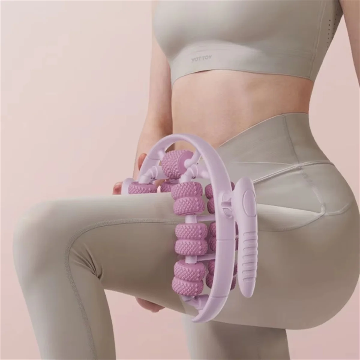 SEMOIC 360° All-Round Leg Massager with 26 Wheels - Calf Muscle Relaxer for Fatigue Relief, Body Massage Roller
SEMOIC 360° All-Round Leg Massager with 26 Wheels - Calf Muscle Relaxer for Fatigue Relief, Body Massage Roller