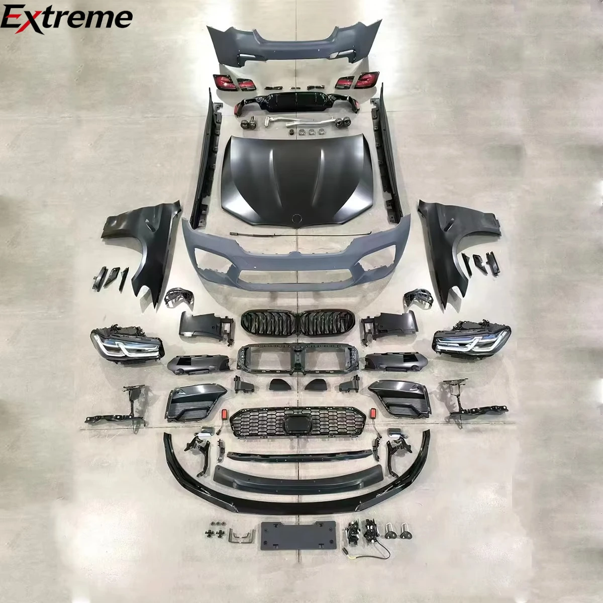 Full Car Parts Bumpers Body Kit for BMW 5 SERIES F10 2011-2017 Change to G30 M5 2021 Style.
Full Car Parts Bumpers Body Kit for BMW 5 SERIES F10 2011-2017 Change to G30 M5 2021 Style.
