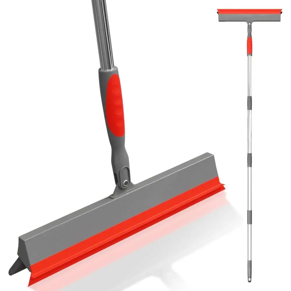 15.8 Heavy-Duty Squeegee with 60 Adjustable Handle for Garage, Concrete, Tile, and Glass Cleaning
15.8 Heavy-Duty Squeegee with 60 Adjustable Handle for Garage, Concrete, Tile, and Glass Cleaning