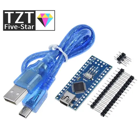 Nano Atmega168 controller compatible for arduino nano Atmega168PA-AU CH340 CH340C replace CH340G USB driver