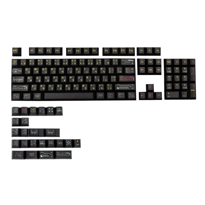 462B Cherry Profile Keycaps PBT 5 Face Dye-Sub 128 Keys Full Set 1.5U 1.75U 2U Shift 6.25U Spacebar For FH60 GK61 -108Keys
462B Cherry Profile Keycaps PBT 5 Face Dye-Sub 128 Keys Full Set 1.5U 1.75U 2U Shift 6.25U Spacebar For FH60 GK61 -108Keys