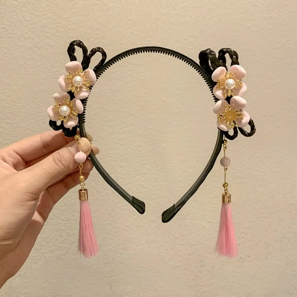 Flower Children Wig Headband Tassel Braid Hair Chinese New Year Headwear Ancient Headwear Girl Hair Accessories
Flower Children Wig Headband Tassel Braid Hair Chinese New Year Headwear Ancient Headwear Girl Hair Accessories
