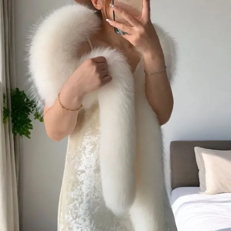 180 см длинный шарф из искусственного меха норки, зимний теплый утолщенный искусственный мех, плюшевая шаль, женские роскошные модные винтажные шарфы, уличные
180 см длинный шарф из искусственного меха норки, зимний теплый утолщенный искусственный мех, плюшевая шаль, женские роскошные модные винтажные шарфы, уличные