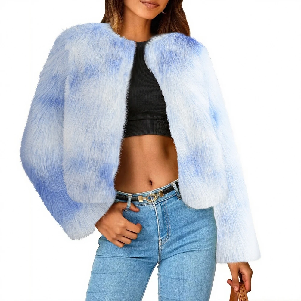 Autumn Winter Toca Crewneck Short Imitation Fur Coat Young Women's Fashion Outerwear
Autumn Winter Toca Crewneck Short Imitation Fur Coat Young Women's Fashion Outerwear