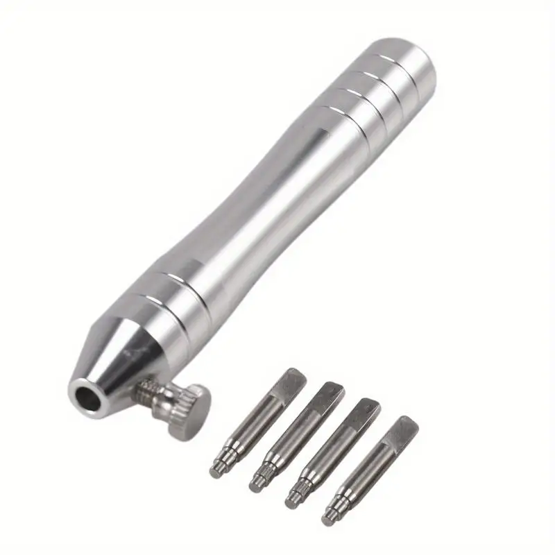 1PC Stainless Steel Watch Crown Tube Insert Remover Opener Holder with 4 Pins for Case Tube Removal
1PC Stainless Steel Watch Crown Tube Insert Remover Opener Holder with 4 Pins for Case Tube Removal