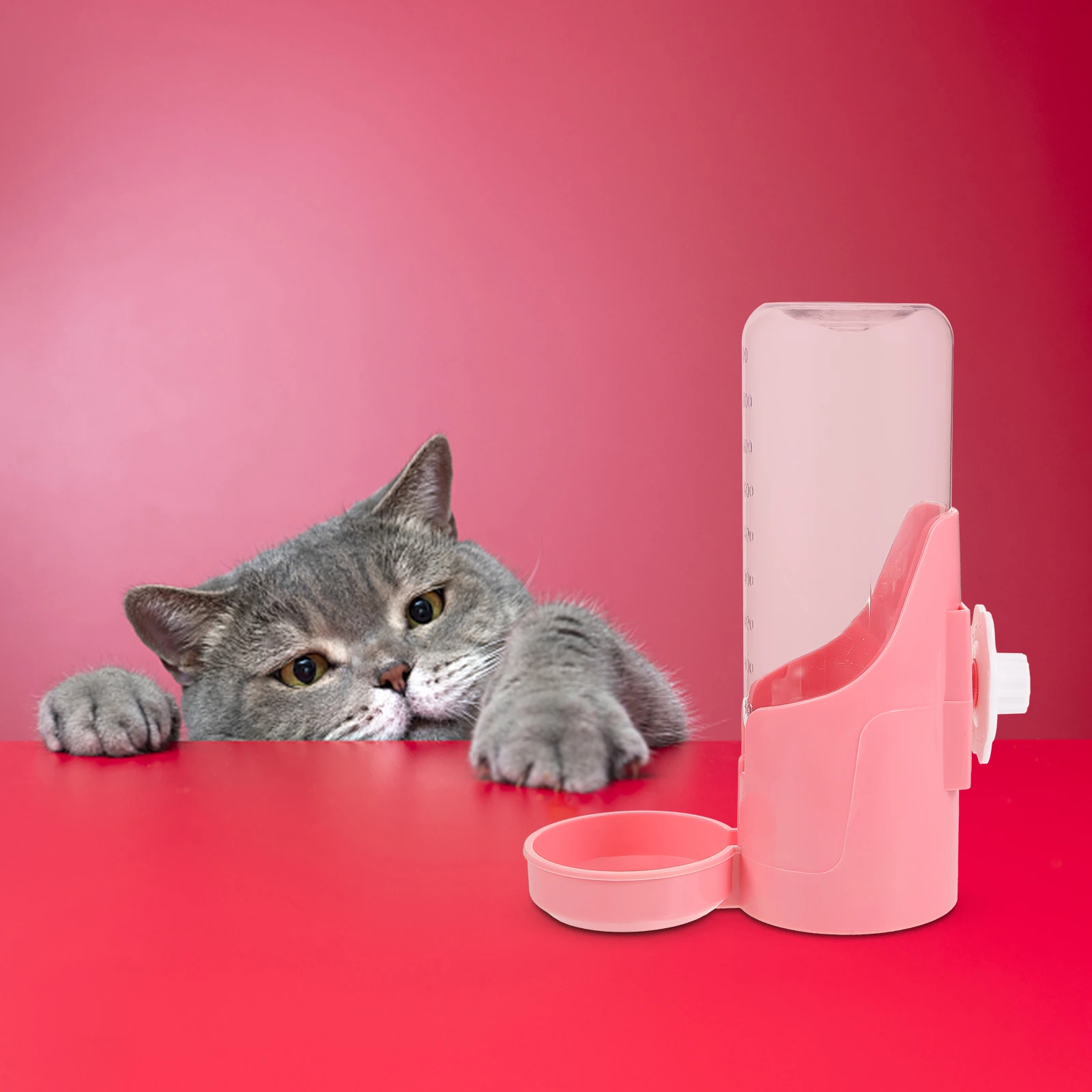 Hanging Pet Water Dispenser for Cats Dogs Pink Compact Size Easy Clean Home Use Automatic Feeder Small Animals
Hanging Pet Water Dispenser for Cats Dogs Pink Compact Size Easy Clean Home Use Automatic Feeder Small Animals