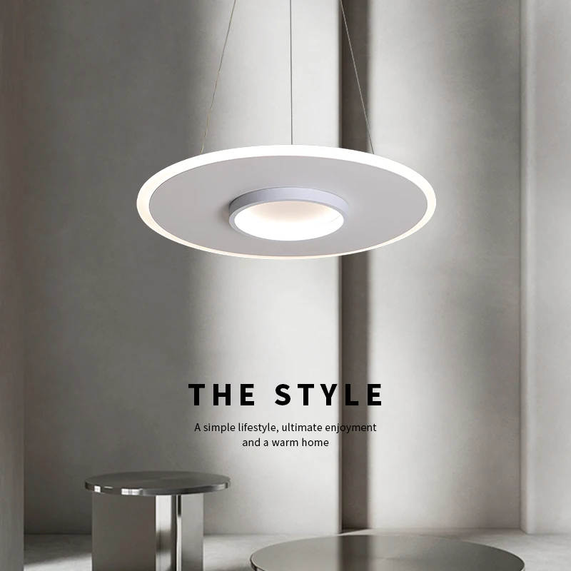 Simple Nordic INS minimalist dining room dining room box LED round 2022 new light
Simple Nordic INS minimalist dining room dining room box LED round 2022 new light