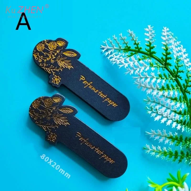 100PCS Black White Aromatherapy Fragrance Test Paper Strips With Gold Floral Design High Absorption For Fragrance Testing Strips
100PCS Black White Aromatherapy Fragrance Test Paper Strips With Gold Floral Design High Absorption For Fragrance Testing Strips