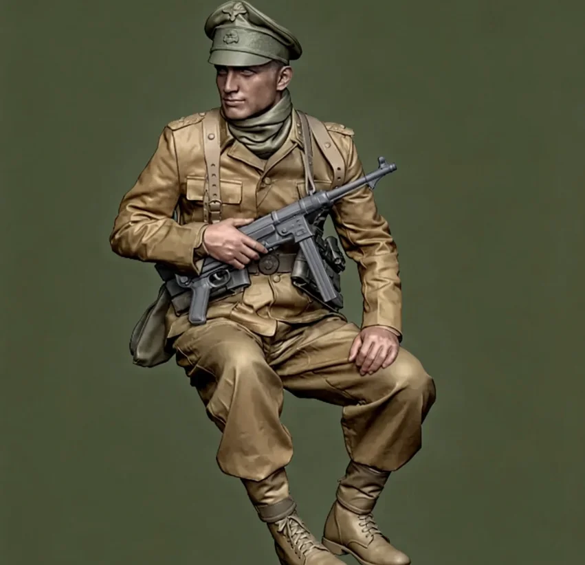 1/35 Resin model kits figure colorless and self-assembled A-2262
1/35 Resin model kits figure colorless and self-assembled A-2262