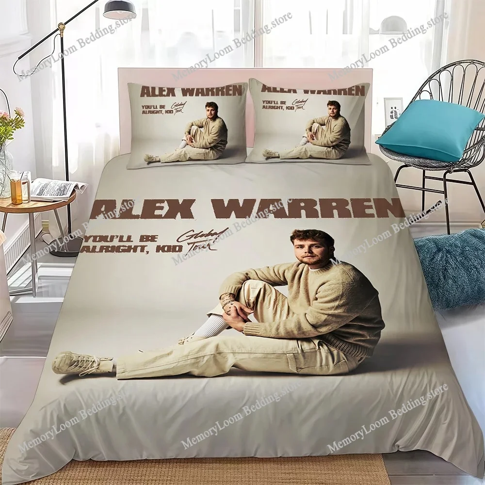 Singer A-Alex-Warren Music Duvet Cover Set Home Style Bedding Soft Laundry Cotton Bed Student Dormitory Gift Home Textileextile
Singer A-Alex-Warren Music Duvet Cover Set Home Style Bedding Soft Laundry Cotton Bed Student Dormitory Gift Home Textileextile