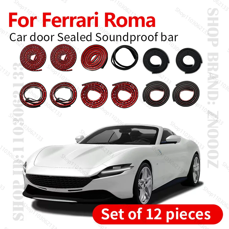 Для Ferrari Roma уплотнительная лента для двери автомобиля, резиновая двухслойная уплотнительная лента, звукоизоляционная лента, пылезащитная уплотнительная лента, набор из 12 шт.
Для Ferrari Roma уплотнительная лента для двери автомобиля, резиновая двухслойная уплотнительная лента, звукоизоляционная лента, пылезащитная уплотнительная лента, набор из 12 шт.