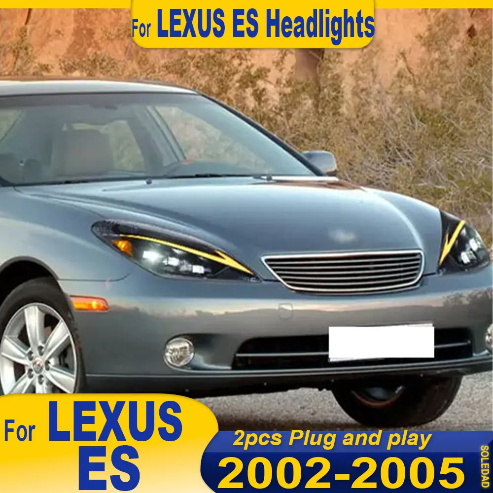 Car Lights headlights For Lexus es ES300 2002-2005 Headlight LED Projetor head Lamp Daytime Running Light Automotive Accessories
Car Lights headlights For Lexus es ES300 2002-2005 Headlight LED Projetor head Lamp Daytime Running Light Automotive Accessories