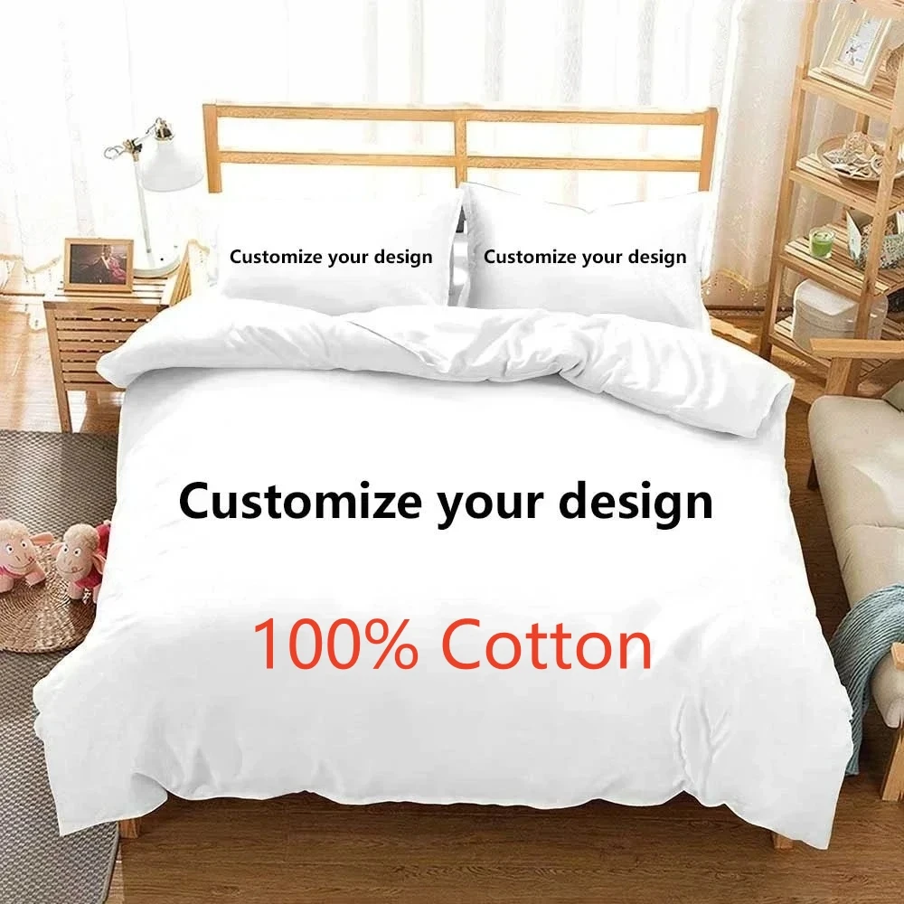 Custom Cotton Duvet Cover with Pillowcases Interesting Creative Customized Bedding Set Twin Full Queen King Size Dropshipping
Custom Cotton Duvet Cover with Pillowcases Interesting Creative Customized Bedding Set Twin Full Queen King Size Dropshipping