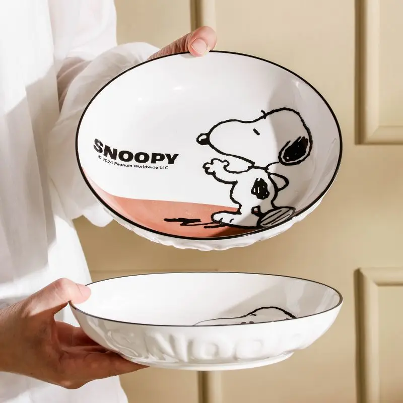 Genuine Snoopy Dish Home Creative Cartoon Deep Dish Dessert Cake Cute Ceramic Plate Clearance Vegetable Plate
Genuine Snoopy Dish Home Creative Cartoon Deep Dish Dessert Cake Cute Ceramic Plate Clearance Vegetable Plate