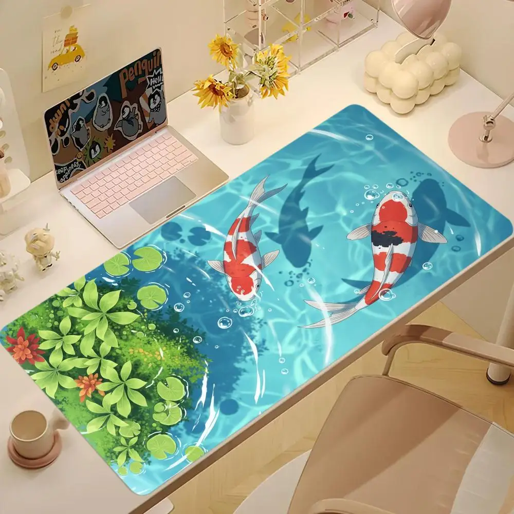 Коврик для мыши с изображением карпа кои, большой, для компьютера, офиса, игр, XXL, резиновый, противоскользящий, с прошитыми краями, моющийся, для клавиатуры и стола
Коврик для мыши с изображением карпа кои, большой, для компьютера, офиса, игр, XXL, резиновый, противоскользящий, с прошитыми краями, моющийся, для клавиатуры и стола