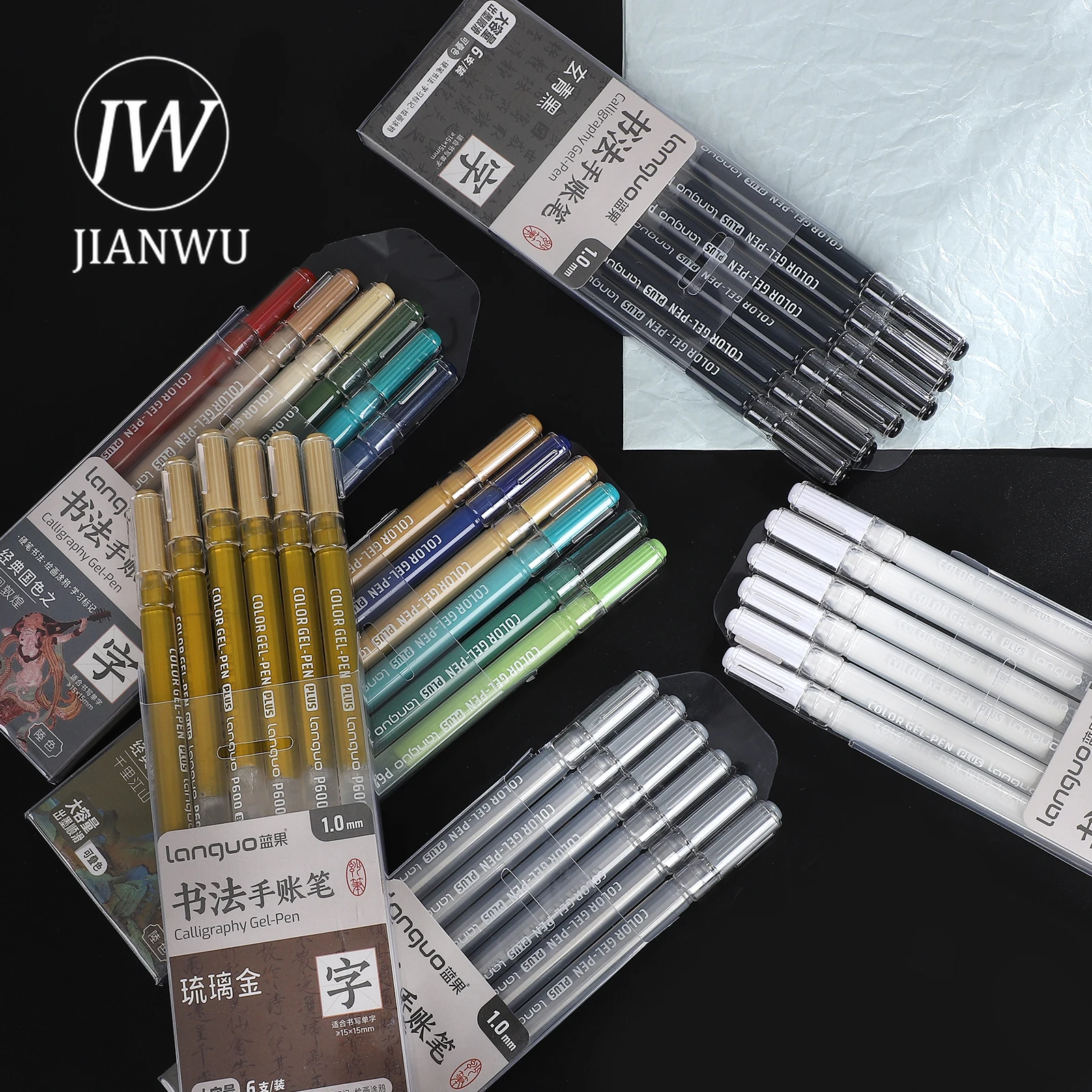 JIANWU 6 Pcs/set Stackable Calligraphy Hand-painted Watercolor Marker Pen Write Smoothly Creative Student Supplies Stationery
JIANWU 6 Pcs/set Stackable Calligraphy Hand-painted Watercolor Marker Pen Write Smoothly Creative Student Supplies Stationery