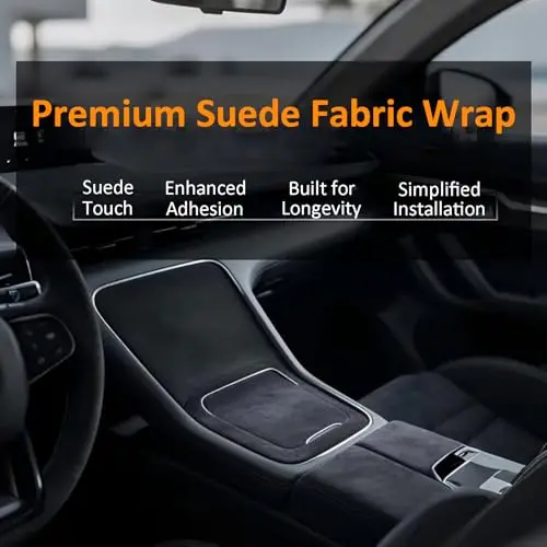 Premium Black Suede-Texture Self-Adhesive Wrap Film For Automotive Interior, Furniture & Upholstery – 5FT x 6.5FT Stretchable
Premium Black Suede-Texture Self-Adhesive Wrap Film For Automotive Interior, Furniture & Upholstery – 5FT x 6.5FT Stretchable