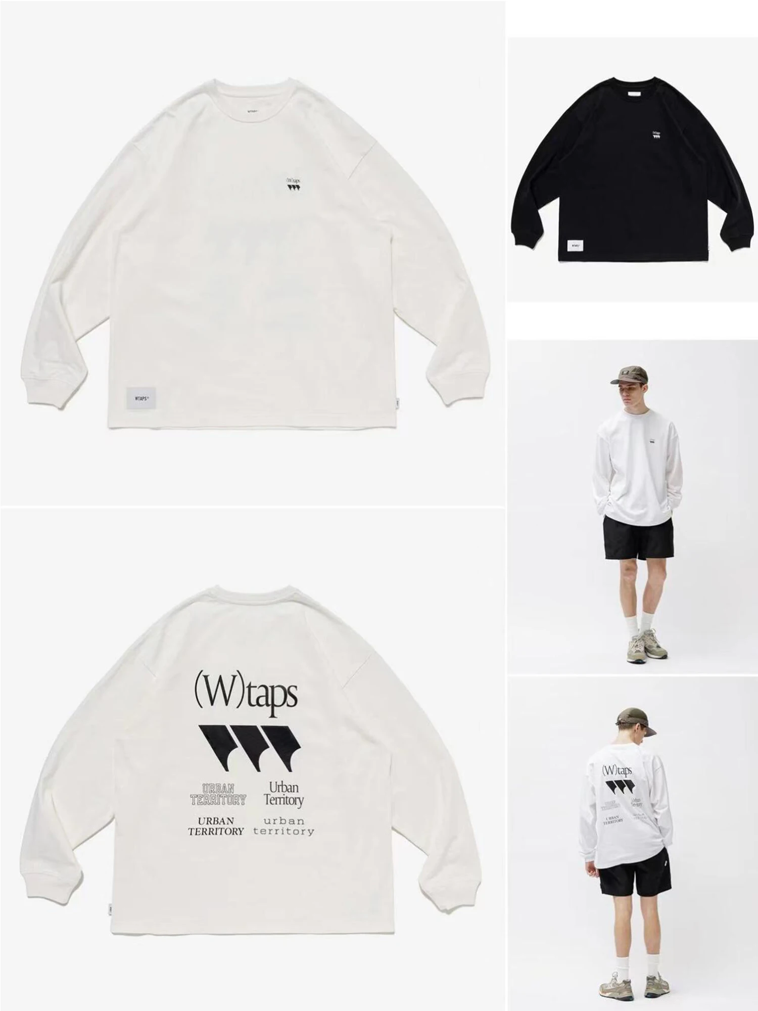 Loose Fit Long Sve Pure Cotton T-irt for Men WTAPS y Japanese Street Sle Breathable Comfortable Youthful T-irt
Loose Fit Long Sve Pure Cotton T-irt for Men WTAPS y Japanese Street Sle Breathable Comfortable Youthful T-irt