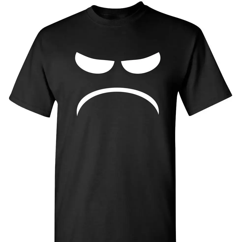 Забавная футболка с изображением Mad Smile Face, саркастический смайлик, уличная одежда, футболка высокого качества с круглым вырезом и короткими рукавами, топы, одежда
Забавная футболка с изображением Mad Smile Face, саркастический смайлик, уличная одежда, футболка высокого качества с круглым вырезом и короткими рукавами, топы, одежда