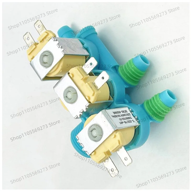 New DC62-00266E Water Inlet Solenoid Valve for Samsung Washing Machine Parts Compatible with XQB140-D88S XQB160-D99I/SC
New DC62-00266E Water Inlet Solenoid Valve for Samsung Washing Machine Parts Compatible with XQB140-D88S XQB160-D99I/SC