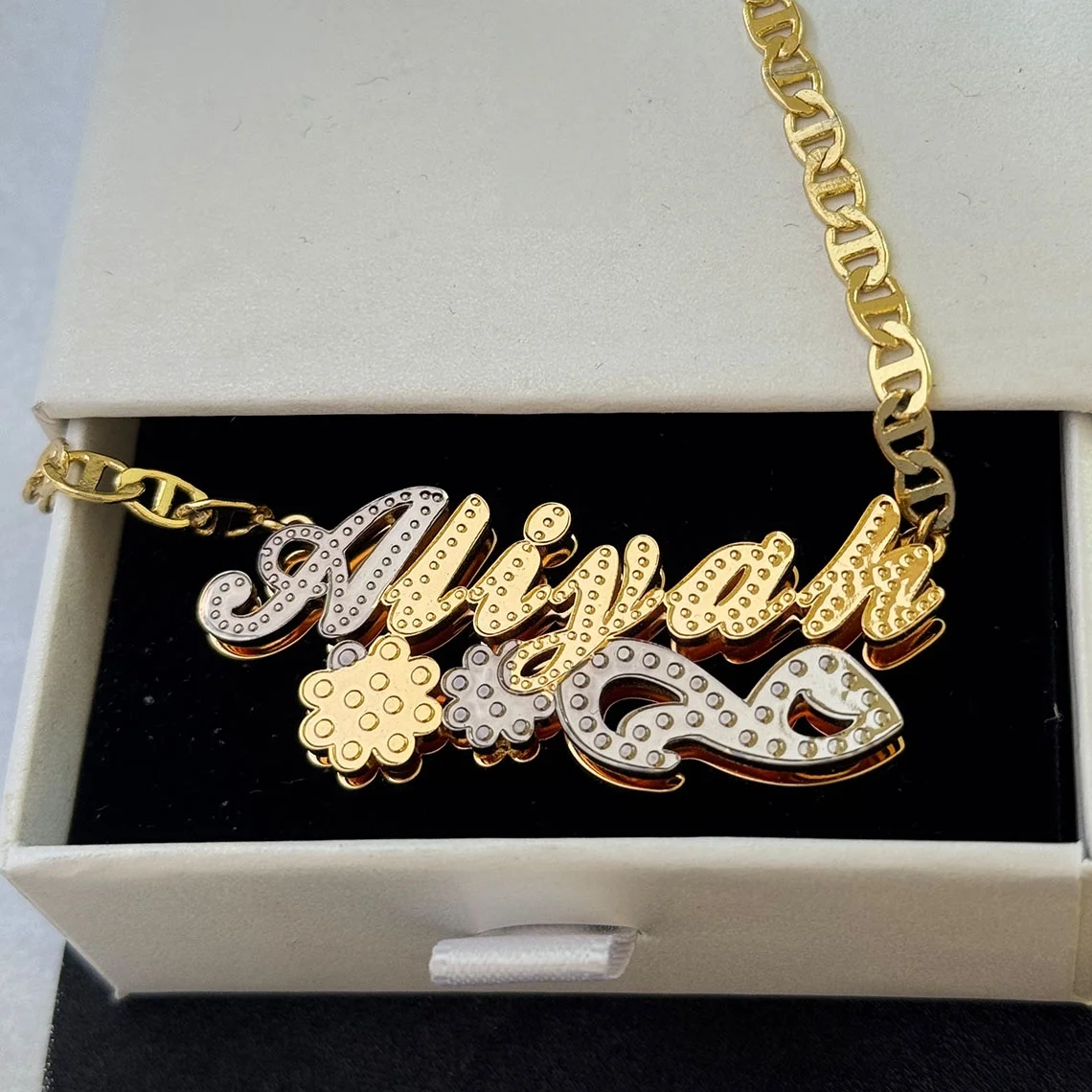Custom Name Stainless Steel Necklace Personalized 3D Double Layer Nameplate Necklaces For Women Party Anniversary Gift Jewelry
Custom Name Stainless Steel Necklace Personalized 3D Double Layer Nameplate Necklaces For Women Party Anniversary Gift Jewelry