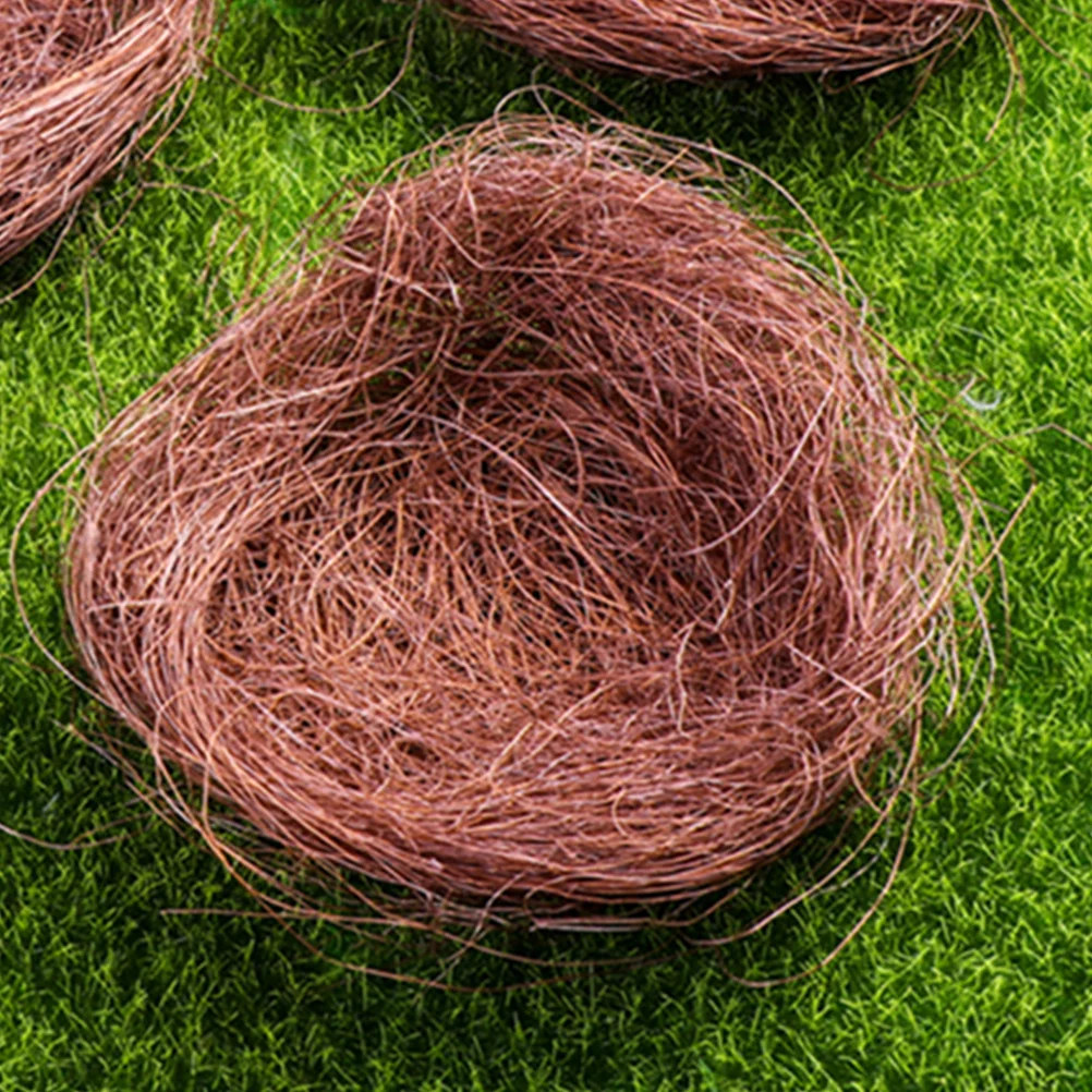 16 Pcs Bird's Nest Plate Decoration Artificial Photography Props Toy Ornament Decorations Garden Silk Small Decorative
16 Pcs Bird's Nest Plate Decoration Artificial Photography Props Toy Ornament Decorations Garden Silk Small Decorative