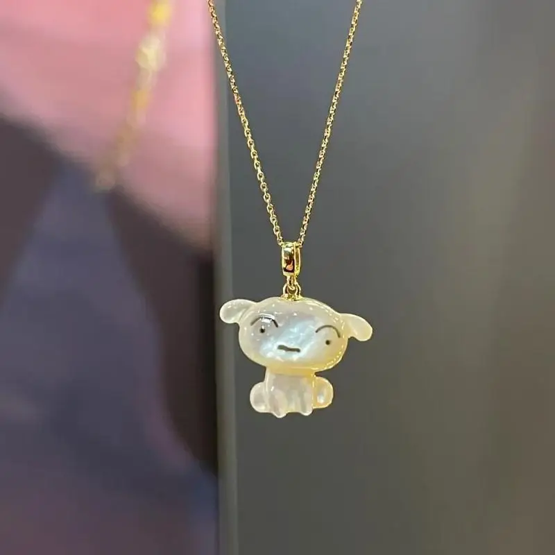 Creative Necklace Crayon Shin Chans Bandai Kawaii Couple Accessory Anime Cute Cartoon Alloy Pendant T Shirt Sweatshirt Pendant
Creative Necklace Crayon Shin Chans Bandai Kawaii Couple Accessory Anime Cute Cartoon Alloy Pendant T Shirt Sweatshirt Pendant