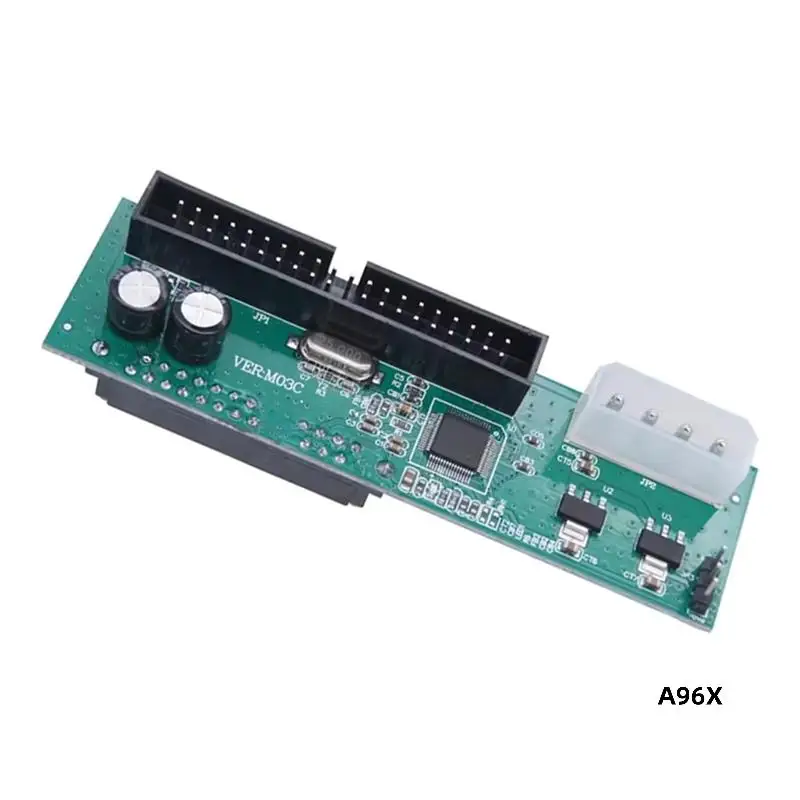 Адаптер SATA-IDE, интерфейсный разъем, преобразователь Pata в Sata для 22-контактного 2,5 3,5-дюймового жесткого диска SATA в 40-контактный жесткий диск HDD CD
Адаптер SATA-IDE, интерфейсный разъем, преобразователь Pata в Sata для 22-контактного 2,5 3,5-дюймового жесткого диска SATA в 40-контактный жесткий диск HDD CD