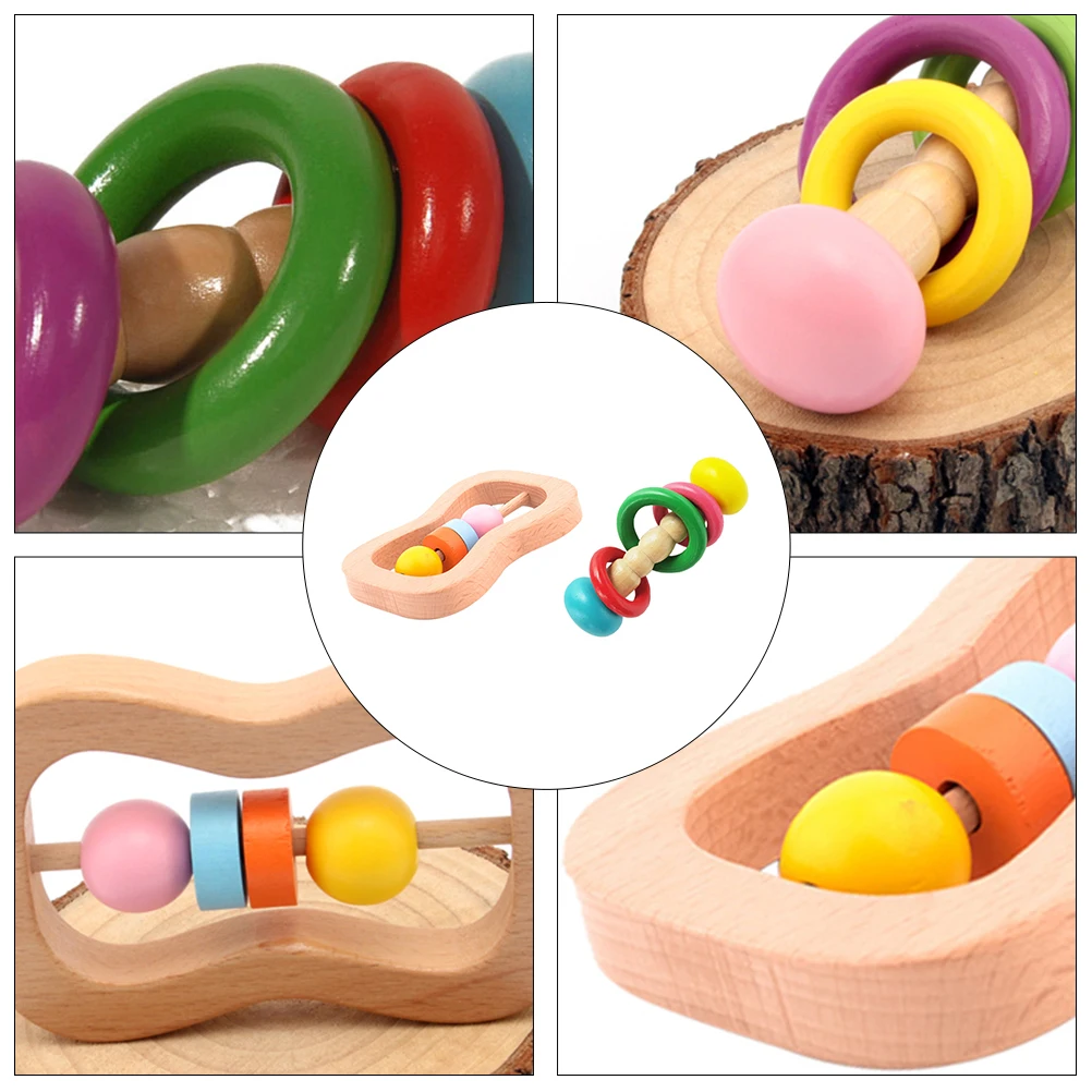 2 PCS Wooden Hand Grab Home Baby Toys Outdoor Interesting Playthings Chewing Funny Handbell Material Safe
2 PCS Wooden Hand Grab Home Baby Toys Outdoor Interesting Playthings Chewing Funny Handbell Material Safe
