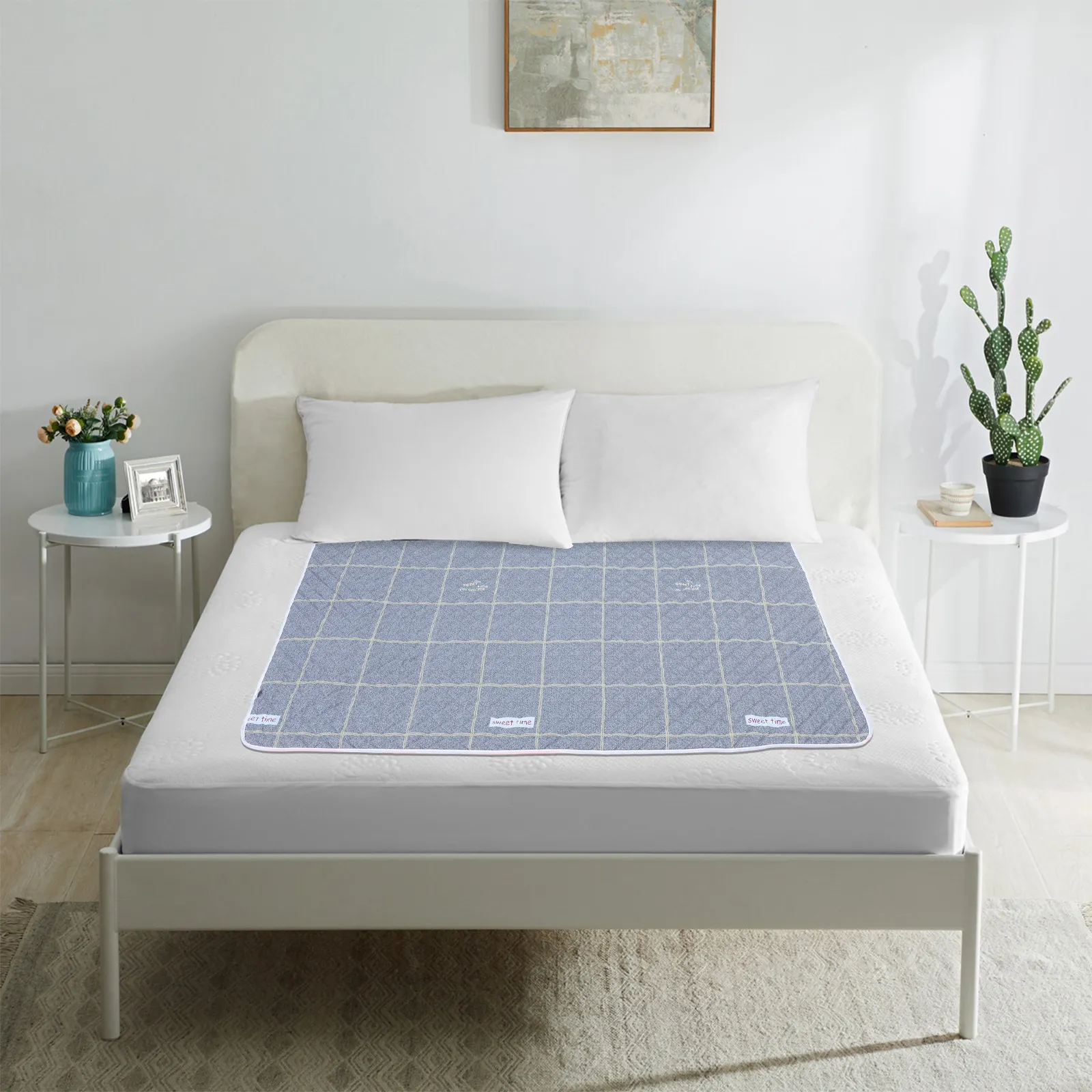 Многоразовый впитывающий коврик для кровати, пригодный для машинной стирки, для взрослых, пожилых людей, пациентов и для защиты во время менструации.
Многоразовый впитывающий коврик для кровати, пригодный для машинной стирки, для взрослых, пожилых людей, пациентов и для защиты во время менструации.