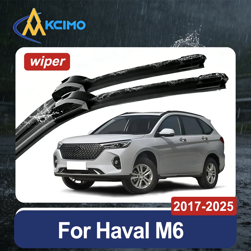 Driver & Passenger Windshield Wiper Set For Haval M6 2017-2025 Quiet Flat Blades Exact Fit Front Wiper Blades
Driver & Passenger Windshield Wiper Set For Haval M6 2017-2025 Quiet Flat Blades Exact Fit Front Wiper Blades