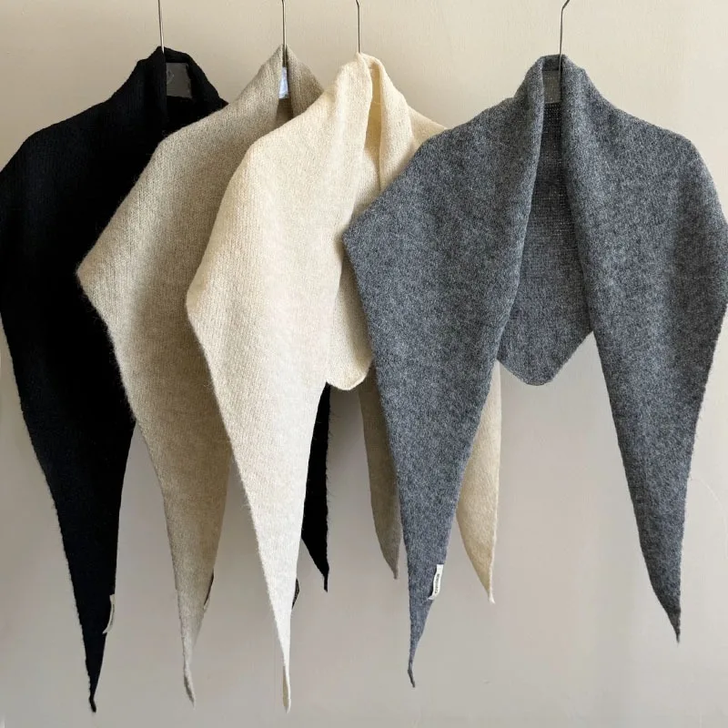 Корейский шерстяной треугольный шарф большого размера 180 см, длинный теплый шаль, шейный платок для женщин и мужчин, холодная погода
Корейский шерстяной треугольный шарф большого размера 180 см, длинный теплый шаль, шейный платок для женщин и мужчин, холодная погода