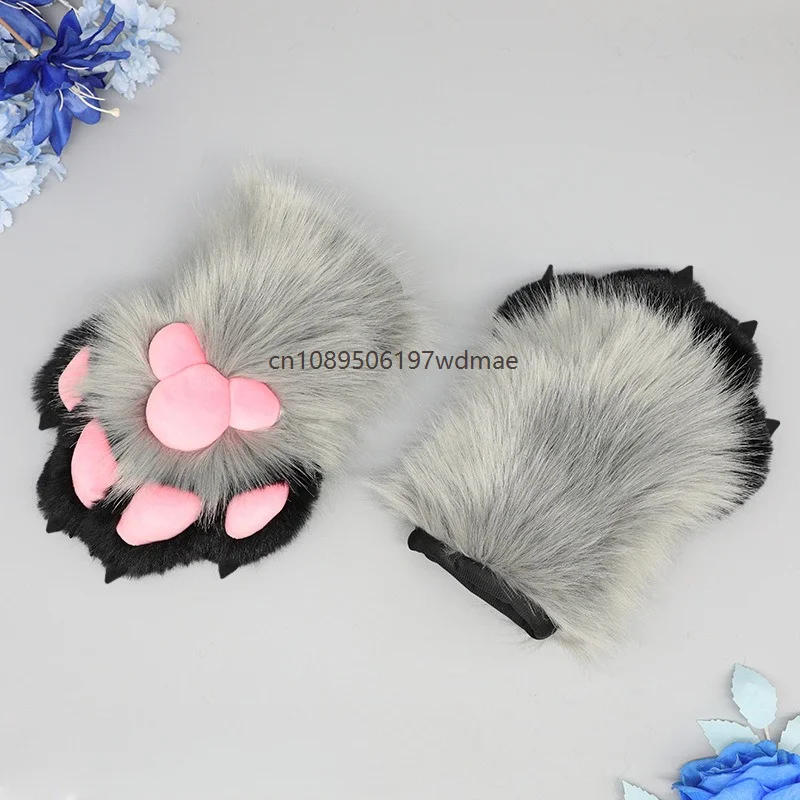 Beast Cosplay Costume Accessories Furry Cat Claw Gloves Plush Fox Nail Claw Gloves Cute Anime Bear Paw Fluffy Mitten Props
Beast Cosplay Costume Accessories Furry Cat Claw Gloves Plush Fox Nail Claw Gloves Cute Anime Bear Paw Fluffy Mitten Props