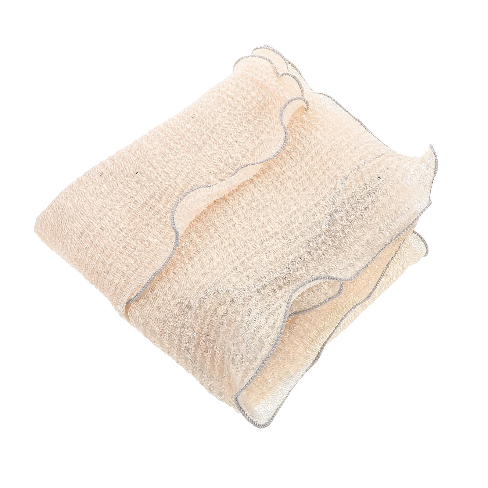 Honeycomb Crinkle Head Scarf Lightweight Turban Hair Scarves Women Ruffled Edge Daily Travel Party Comfort Versatility
Honeycomb Crinkle Head Scarf Lightweight Turban Hair Scarves Women Ruffled Edge Daily Travel Party Comfort Versatility