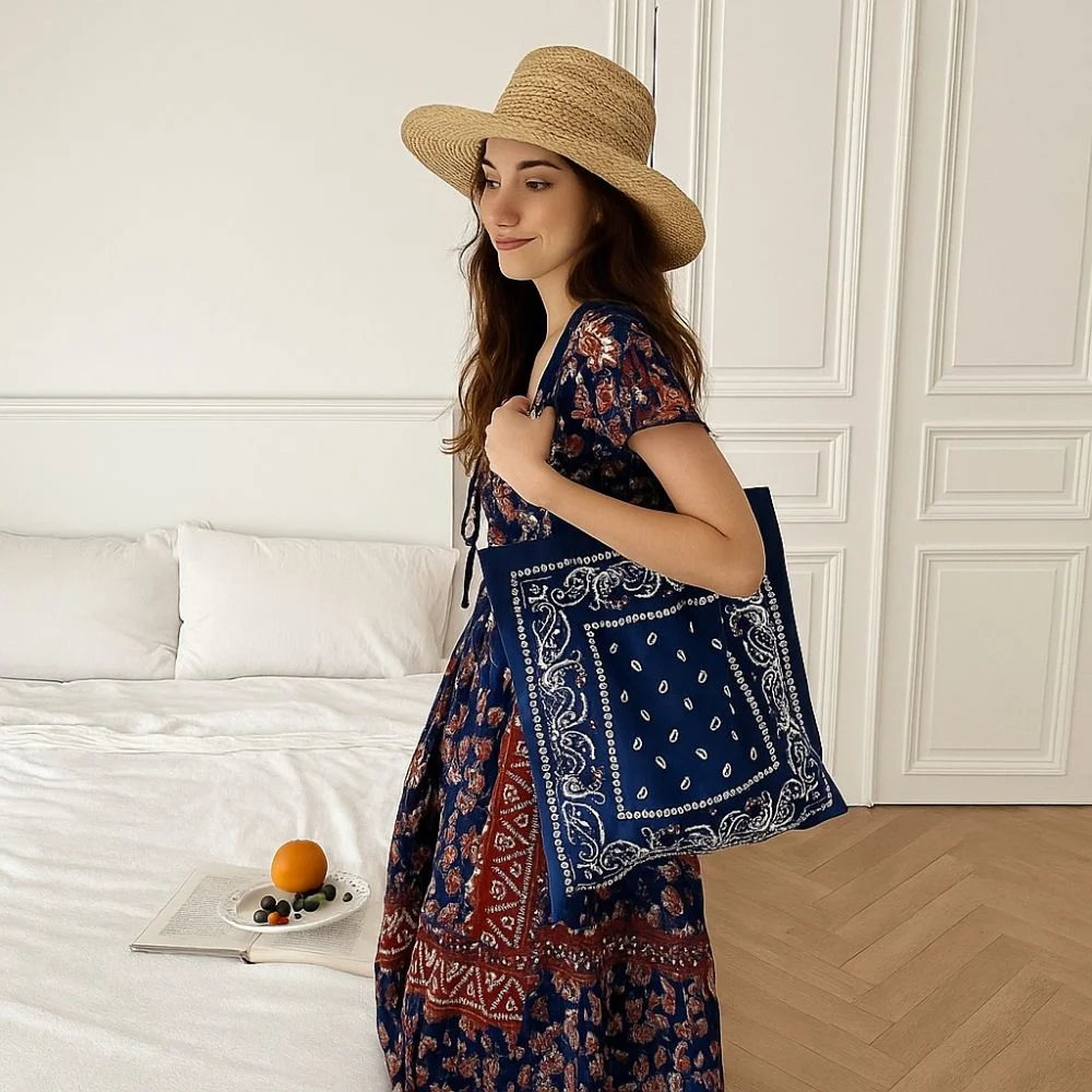 Printed Cashew Flower Canvas Bag Large Capacity Retro Canvas Tote Bag Shopping Bag Lightweight Ethnic Style Shoulder Bag Beach
Printed Cashew Flower Canvas Bag Large Capacity Retro Canvas Tote Bag Shopping Bag Lightweight Ethnic Style Shoulder Bag Beach