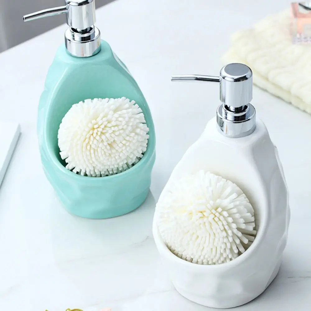 High Quality Ceramic Liquid Soap Dispenser 2 in1 Modern Hand Pump Bottle Easy To Press Durable Refillable Lotion Bottles Kitchen
High Quality Ceramic Liquid Soap Dispenser 2 in1 Modern Hand Pump Bottle Easy To Press Durable Refillable Lotion Bottles Kitchen