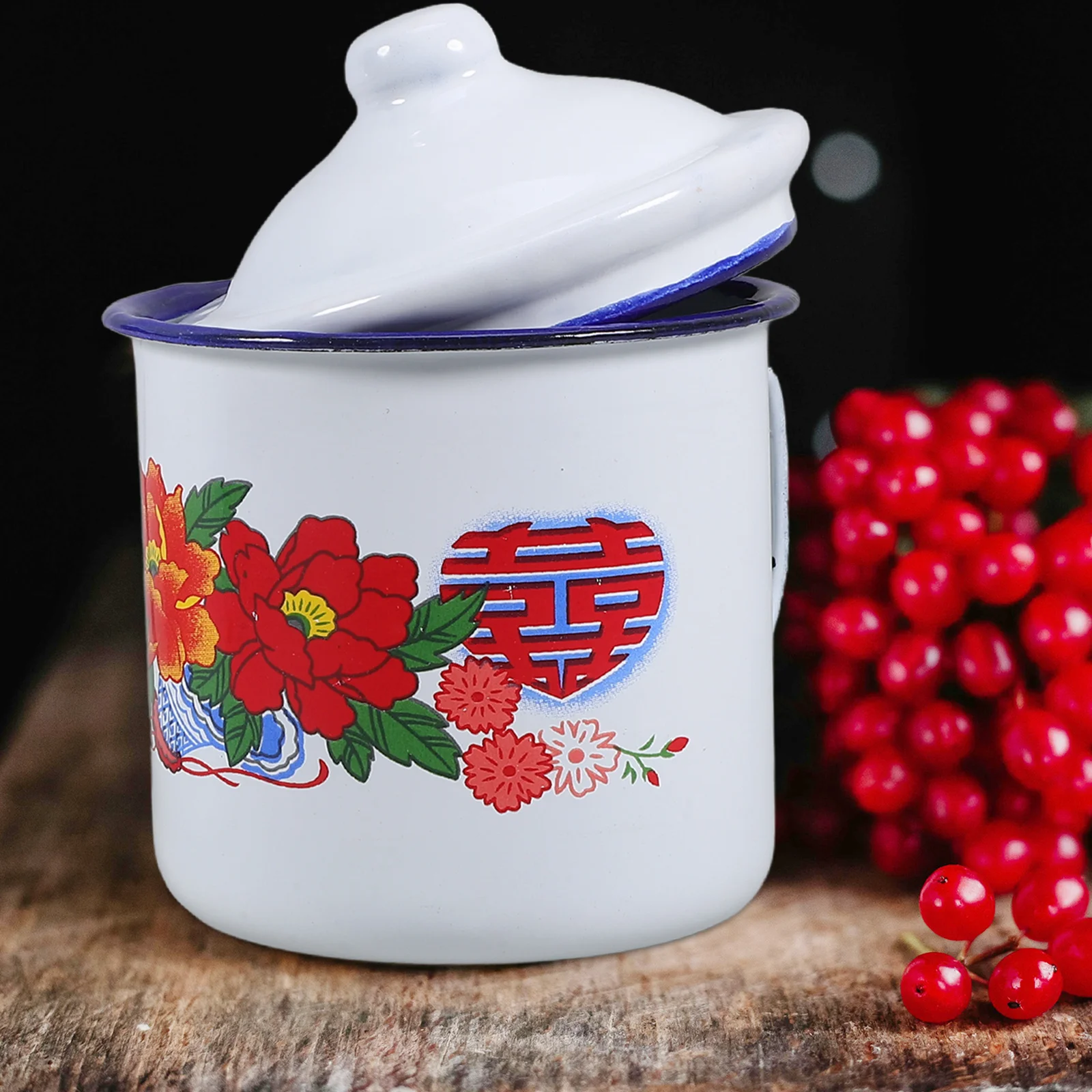 2pcs Vintage Enamel Teacup Chinese Style Retro Mug Thickened Coffee Milk Cup For Home Party Travel Multi-Function Water Holder
2pcs Vintage Enamel Teacup Chinese Style Retro Mug Thickened Coffee Milk Cup For Home Party Travel Multi-Function Water Holder